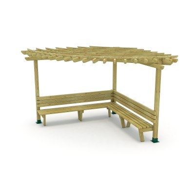16 PB Ahşap Pergola